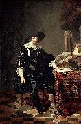 Thomas De Keyser Portret of a man Sweden oil painting artist